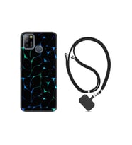 Infinix Smart 5 Kılıf Silikon Desen Boyun Askılı Naif Çizgiler 1680