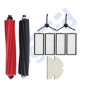 ROBOROCK Q5, Q5+, Q5 PRO,Q5 PRO+ UYUMLU 1 Ana Fırça 2 Yan Fırça 4 Filtre 2 Mop PKT-iasgf0000484
