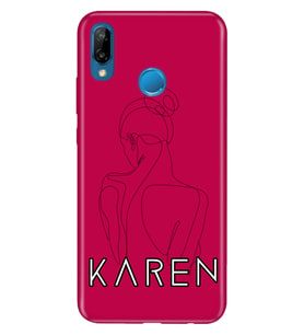 Huawei Mate 10 20 Lite Pro P9 P20 P30 P40 Lite Pro Kılıf Desenli İsim Yazılı Kişiye Özel - Model-37 (Çok Renkli)