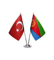 Eritre İkili Masa Bayrağı
