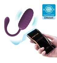 MorGece 12 Modlu Telefon Kontrollü Şarjlı Yumurta Vibratör
