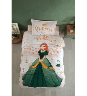 Clasy Ranforce Nevresim Takımı Tek Kişilik Tiana v1 Taş