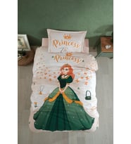 Clasy Ranforce Nevresim Takımı Tek Kişilik Tiana v1 Taş