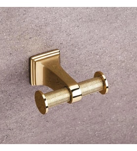 Park Çiftli Bornoz Askılığı Gold Parlak Altın