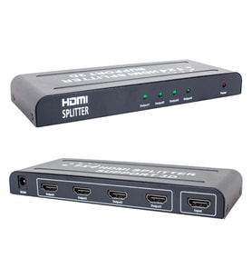 POWERMASTER PM-12081 1.4V 1080P 4KX2K 4 PORT HDMI SPLITTER DAĞITICI