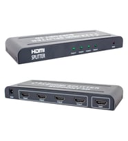 POWERMASTER PM-12081 1.4V 1080P 4KX2K 4 PORT HDMI SPLITTER DAĞITICI