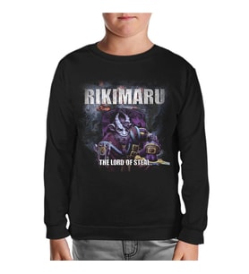 Dota 2 - Rikimaru Siyah Çocuk Sweatshirt