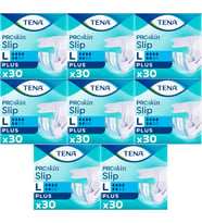 Tena Proskin Slip Plus Bel Bantlı Yetişkin Bezi L - Büyük - Large  240 Adet