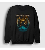 Presmono Unisex Siyah Angel Black Veil Brides Sweatshirt 18733tt