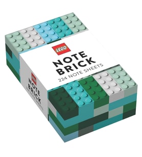Lego (R) Note Brick (Blue-Green) (Krem)