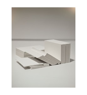 Boş Kelime Kartları Etiket 5X8cm 100 Adet Boş Kart Boş Kartvizit