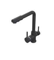 POLEX Cristalux Lux Arıtmalı Mutfak Evye Bataryası (Antrasit)