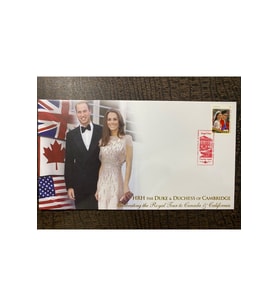 2011 İngiltere Kraliyet HRH THE DUKE & DUCHESS OF CAMBRİDGE Celebrating the Royal Tour to Canada an