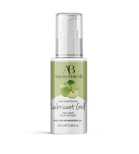 Aurora Boreale Yeşil Elma Aromalı Kayganlaştırıcı Jel 100 ML