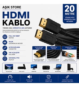 HDMI Kablo 20 Metre