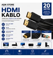 HDMI Kablo 20 Metre