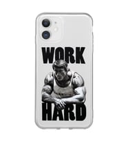 Iphone 11 Uyumlu Arnold Fitness Tasarımlı Şeffaf Telefon Kılıfı