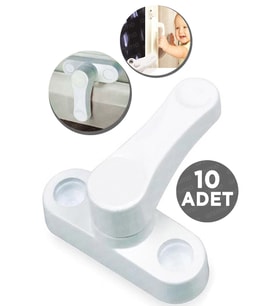 10 Adet Kapı Pencere Emniyet Kilidi Pimapen Pvc Için Koruma Kilit Pvc Kilit Çocu