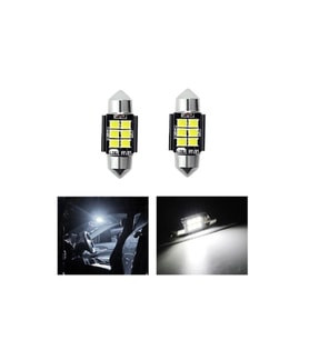 Sofit Led Canbus 6 Led 31mm Iç Tavan Plaka  2 Adet