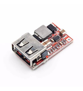 6-24V to 5V 2A USB Voltaj Düşürücü HW384 Mini Usb Çıkış Şarj