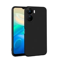 Vivo Y16 Kılıf Soft Mat Premier Case Kapak (Siyah)