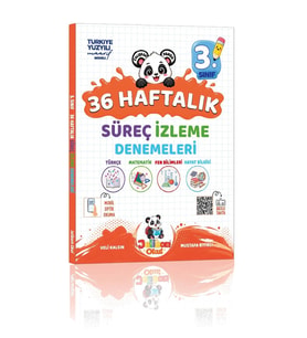 3. Sınıf 36 Haftalık Süreç İzleme Denemeleri (36+1 Fasikül)