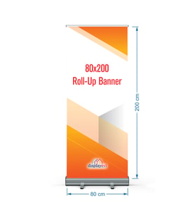 Roll Up Banner 80x200cm Baskılı