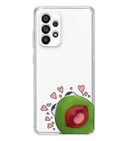 Samsung Galaxy A33 Uyumlu Kurbağa Kermit Desenli Şeffaf Telefon Kılıfı