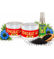 Tongkat Aj Kadın Bakım Kremi 100 ml + Çörekotu Yağı 30 ml x2