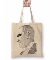 Atatürk Bez Çanta Uzun Saplı