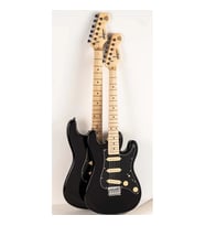 New Orleans MNST10WH Çocuklar için Junior Elektro Gitar