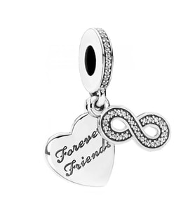 Nur Silver Sonsuzluk Gümüş Charm NUR-BL00291