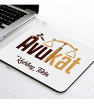 Kişiye Özel Avukatlara Hediyelik İsme Özel Mousepad