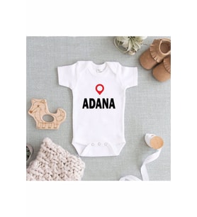 Unisex Bebek Baskılı Zıbın