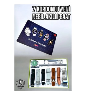 Mey İthalat® Yeni Model Akıllı Saat Bluetooth Bağlantılı NFC ve GPS Uyumlu