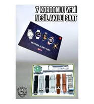Mey İthalat® Yeni Model Akıllı Saat Bluetooth Bağlantılı NFC ve GPS Uyumlu