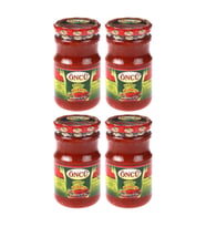 Oncu Biber Salcası Tatlı 700 gr Cam  4 Adet