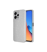 Xiaomi Redmi 12 Uyumlu Kılıf Kamera Korumalı Simli Lüks Zore Koton Kapak