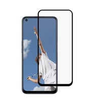 Oppo A92 Uyumlu Ön Koruma Seramik Nano Ekran Koruyucu (Siyah)