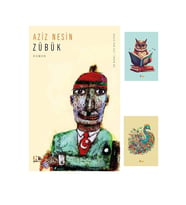 Zübük - Aziz Nesin Kitapları 9789759038496 (2 NOT DEFTERLİ) (Renksiz)