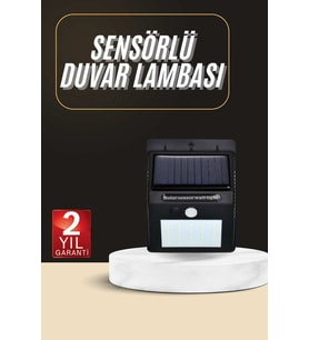 Northcity Güneş Enerjili 180 LED Sokat Işığı - PIR Sensörlü, Hareket Algılı Bahçe Aydınlatması