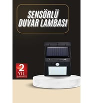 Northcity Güneş Enerjili 180 LED Sokat Işığı - PIR Sensörlü, Hareket Algılı Bahçe Aydınlatması