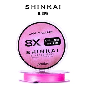 Pandora Shinkai Light Game 8X 0,3PE 100mt İp Misina