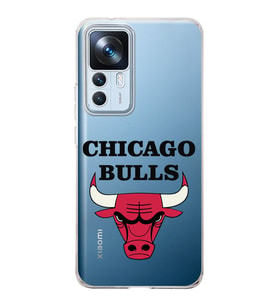 Xiaomi Mi 12t Uyumlu Kamera korumalı Kapak Chicago Bulls Tasarımlı  Şeffaf Kılıf