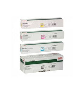 C301-44973544 Orjinal Toner 4'lü Set C301dn