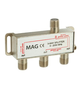 Mag MG-1504 5-2500 MHz 1 Giriş 3 Çıkış Anten-Sinyal Dağıtıcı 1/3 Splitter