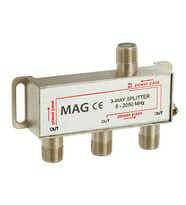 Mag MG-1504 5-2500 MHz 1 Giriş 3 Çıkış Anten-Sinyal Dağıtıcı 1/3 Splitter