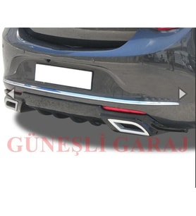 Opel Astra Uyumlu J Egzoz Görünümlü Difüzör