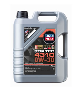 Motor Yağı Top Tec 4310 0W-30 5 Litre