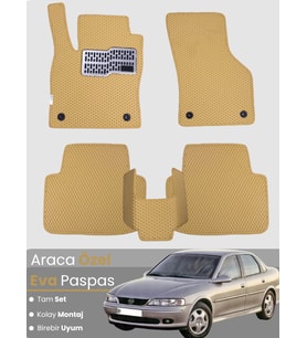 OPEL VECTRA B (1995-2002) Uyumlu EVA Paspas Tam Set–Araca Özel,Oto Paspas,Kolay Montaj